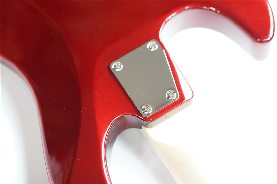 GrassRoots G-AM-55MS/R - Candy Apple Red | Red Guitars